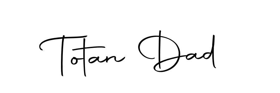 if you are searching for the best signature style for your name Totan Dad. so please give up your signature search. here we have designed multiple signature styles  using Autography-DOLnW. Totan Dad signature style 10 images and pictures png