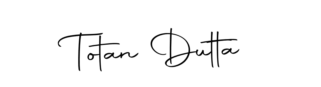 Create a beautiful signature design for name Totan Dutta. With this signature (Autography-DOLnW) fonts, you can make a handwritten signature for free. Totan Dutta signature style 10 images and pictures png