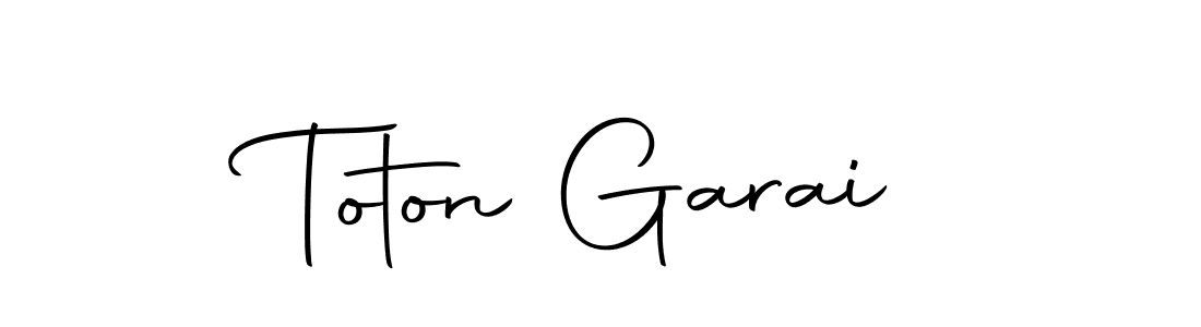 Create a beautiful signature design for name Toton Garai. With this signature (Autography-DOLnW) fonts, you can make a handwritten signature for free. Toton Garai signature style 10 images and pictures png