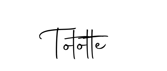 The best way (Autography-DOLnW) to make a short signature is to pick only two or three words in your name. The name Tototte include a total of six letters. For converting this name. Tototte signature style 10 images and pictures png