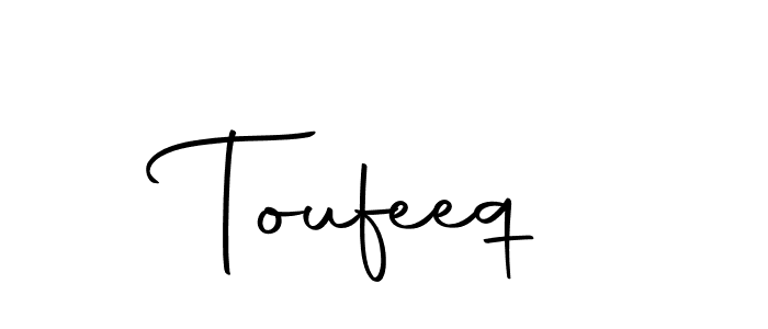 Also we have Toufeeq name is the best signature style. Create professional handwritten signature collection using Autography-DOLnW autograph style. Toufeeq signature style 10 images and pictures png
