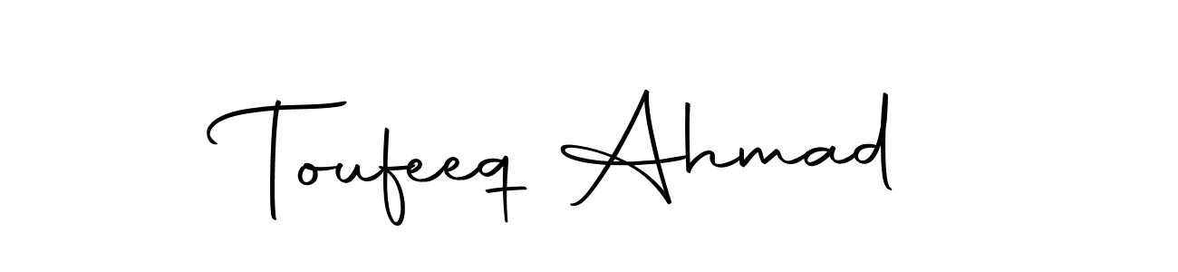 Similarly Autography-DOLnW is the best handwritten signature design. Signature creator online .You can use it as an online autograph creator for name Toufeeq Ahmad. Toufeeq Ahmad signature style 10 images and pictures png