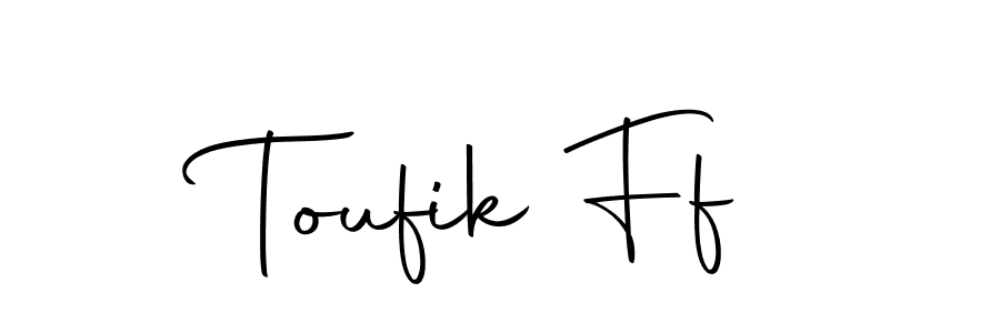 It looks lik you need a new signature style for name Toufik Ff. Design unique handwritten (Autography-DOLnW) signature with our free signature maker in just a few clicks. Toufik Ff signature style 10 images and pictures png