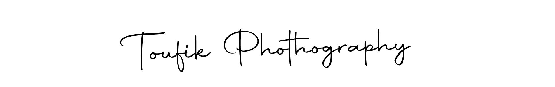 Toufik Phothography stylish signature style. Best Handwritten Sign (Autography-DOLnW) for my name. Handwritten Signature Collection Ideas for my name Toufik Phothography. Toufik Phothography signature style 10 images and pictures png