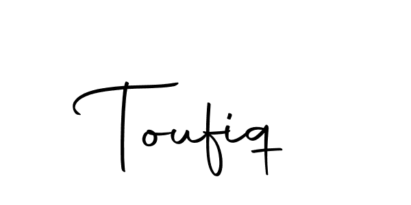 How to make Toufiq signature? Autography-DOLnW is a professional autograph style. Create handwritten signature for Toufiq name. Toufiq signature style 10 images and pictures png