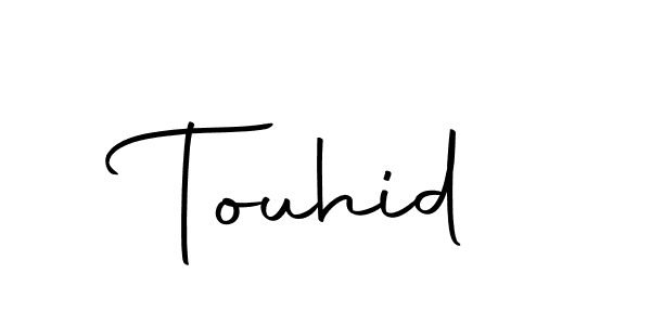 The best way (Autography-DOLnW) to make a short signature is to pick only two or three words in your name. The name Touhid include a total of six letters. For converting this name. Touhid signature style 10 images and pictures png