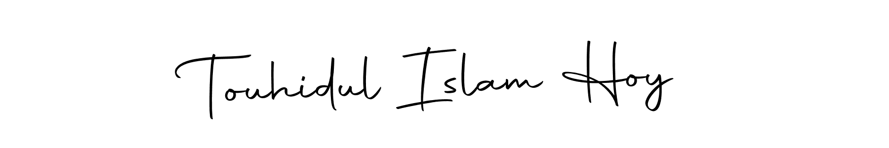 Make a short Touhidul Islam Hoy signature style. Manage your documents anywhere anytime using Autography-DOLnW. Create and add eSignatures, submit forms, share and send files easily. Touhidul Islam Hoy signature style 10 images and pictures png