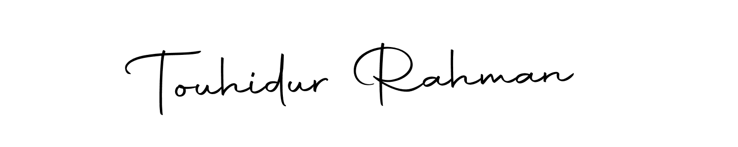 Use a signature maker to create a handwritten signature online. With this signature software, you can design (Autography-DOLnW) your own signature for name Touhidur Rahman. Touhidur Rahman signature style 10 images and pictures png