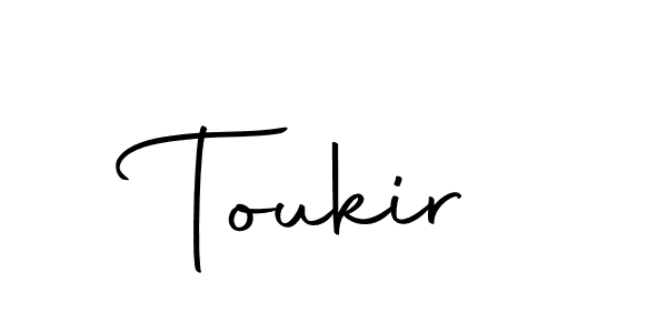 You can use this online signature creator to create a handwritten signature for the name Toukir. This is the best online autograph maker. Toukir signature style 10 images and pictures png