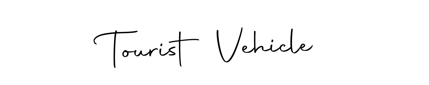 Similarly Autography-DOLnW is the best handwritten signature design. Signature creator online .You can use it as an online autograph creator for name Tourist Vehicle. Tourist Vehicle signature style 10 images and pictures png