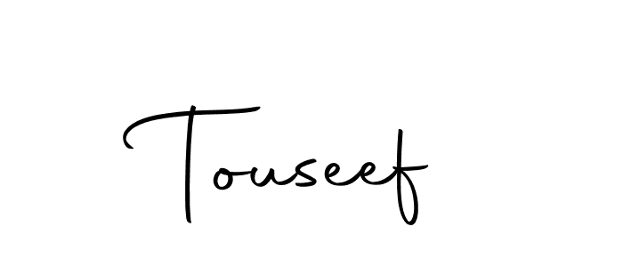 The best way (Autography-DOLnW) to make a short signature is to pick only two or three words in your name. The name Touseef include a total of six letters. For converting this name. Touseef signature style 10 images and pictures png