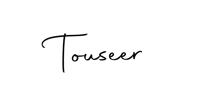 Make a short Touseer signature style. Manage your documents anywhere anytime using Autography-DOLnW. Create and add eSignatures, submit forms, share and send files easily. Touseer signature style 10 images and pictures png