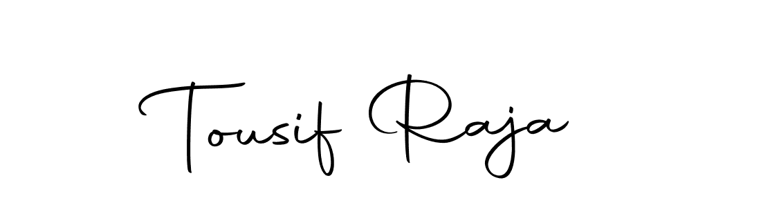 The best way (Autography-DOLnW) to make a short signature is to pick only two or three words in your name. The name Tousif Raja include a total of six letters. For converting this name. Tousif Raja signature style 10 images and pictures png