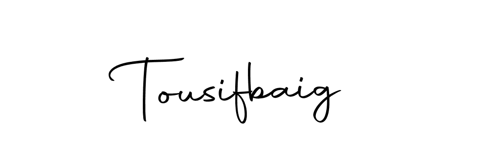 It looks lik you need a new signature style for name Tousifbaig. Design unique handwritten (Autography-DOLnW) signature with our free signature maker in just a few clicks. Tousifbaig signature style 10 images and pictures png