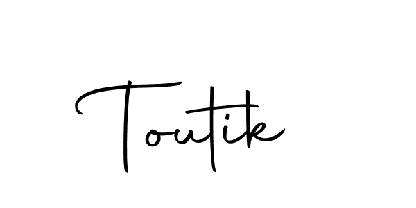 Check out images of Autograph of Toutik name. Actor Toutik Signature Style. Autography-DOLnW is a professional sign style online. Toutik signature style 10 images and pictures png