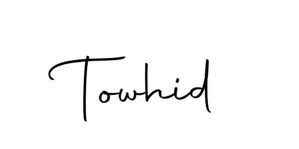 Similarly Autography-DOLnW is the best handwritten signature design. Signature creator online .You can use it as an online autograph creator for name Towhid. Towhid signature style 10 images and pictures png