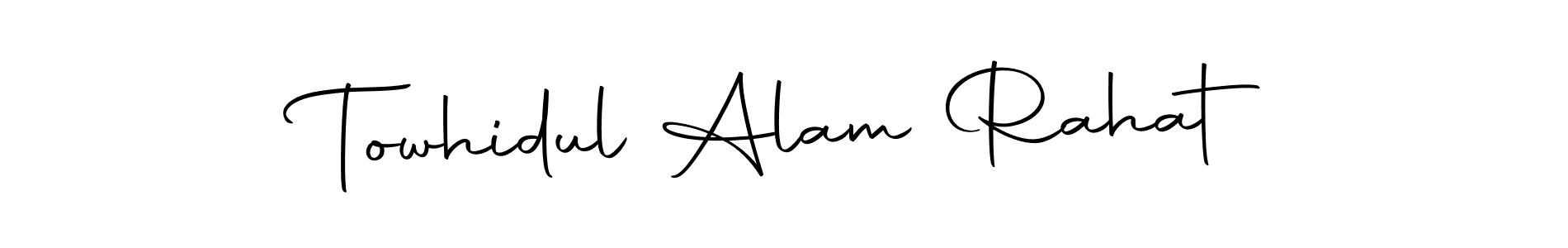 Similarly Autography-DOLnW is the best handwritten signature design. Signature creator online .You can use it as an online autograph creator for name Towhidul Alam Rahat. Towhidul Alam Rahat signature style 10 images and pictures png