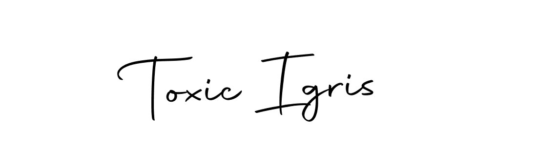 if you are searching for the best signature style for your name Toxic Igris. so please give up your signature search. here we have designed multiple signature styles  using Autography-DOLnW. Toxic Igris signature style 10 images and pictures png