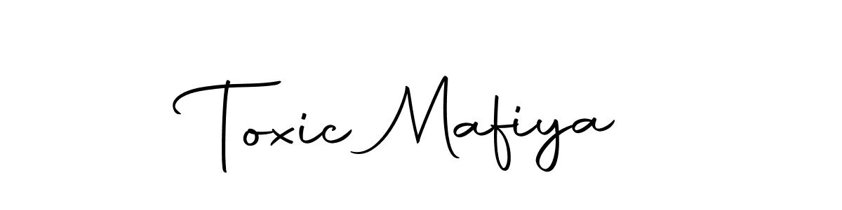 How to make Toxic Mafiya name signature. Use Autography-DOLnW style for creating short signs online. This is the latest handwritten sign. Toxic Mafiya signature style 10 images and pictures png