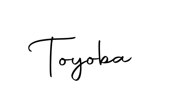 Make a beautiful signature design for name Toyoba. With this signature (Autography-DOLnW) style, you can create a handwritten signature for free. Toyoba signature style 10 images and pictures png