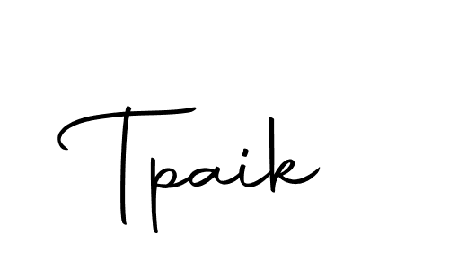 Also we have Tpaik name is the best signature style. Create professional handwritten signature collection using Autography-DOLnW autograph style. Tpaik signature style 10 images and pictures png