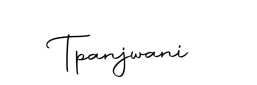 The best way (Autography-DOLnW) to make a short signature is to pick only two or three words in your name. The name Tpanjwani include a total of six letters. For converting this name. Tpanjwani signature style 10 images and pictures png