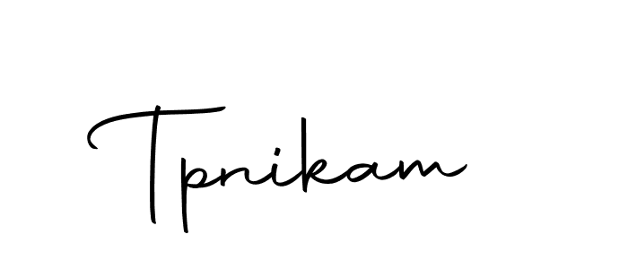 You can use this online signature creator to create a handwritten signature for the name Tpnikam. This is the best online autograph maker. Tpnikam signature style 10 images and pictures png