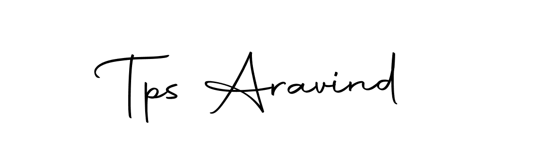 Similarly Autography-DOLnW is the best handwritten signature design. Signature creator online .You can use it as an online autograph creator for name Tps Aravind. Tps Aravind signature style 10 images and pictures png