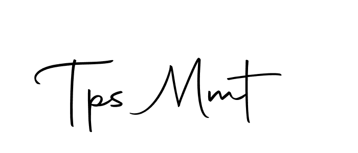 Similarly Autography-DOLnW is the best handwritten signature design. Signature creator online .You can use it as an online autograph creator for name Tps Mmt. Tps Mmt signature style 10 images and pictures png