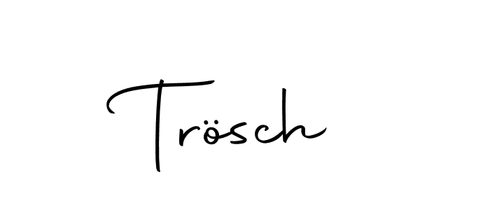 if you are searching for the best signature style for your name Trösch. so please give up your signature search. here we have designed multiple signature styles  using Autography-DOLnW. Trösch signature style 10 images and pictures png