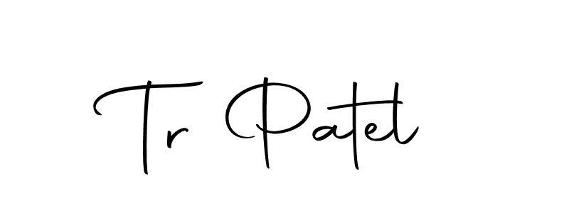 Make a beautiful signature design for name Tr Patel. Use this online signature maker to create a handwritten signature for free. Tr Patel signature style 10 images and pictures png