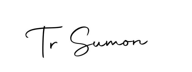 Autography-DOLnW is a professional signature style that is perfect for those who want to add a touch of class to their signature. It is also a great choice for those who want to make their signature more unique. Get Tr Sumon name to fancy signature for free. Tr Sumon signature style 10 images and pictures png