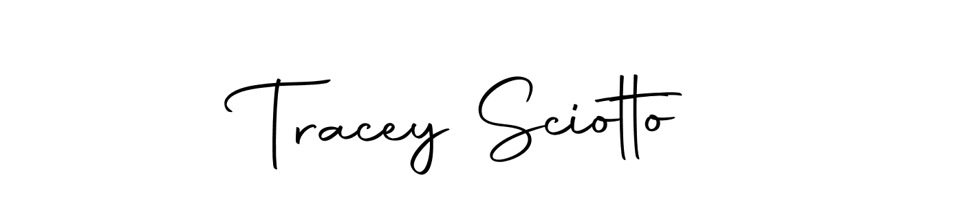 Also we have Tracey Sciotto name is the best signature style. Create professional handwritten signature collection using Autography-DOLnW autograph style. Tracey Sciotto signature style 10 images and pictures png