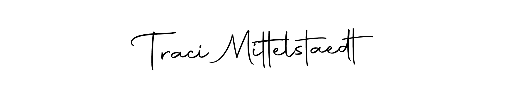 if you are searching for the best signature style for your name Traci Mittelstaedt. so please give up your signature search. here we have designed multiple signature styles  using Autography-DOLnW. Traci Mittelstaedt signature style 10 images and pictures png