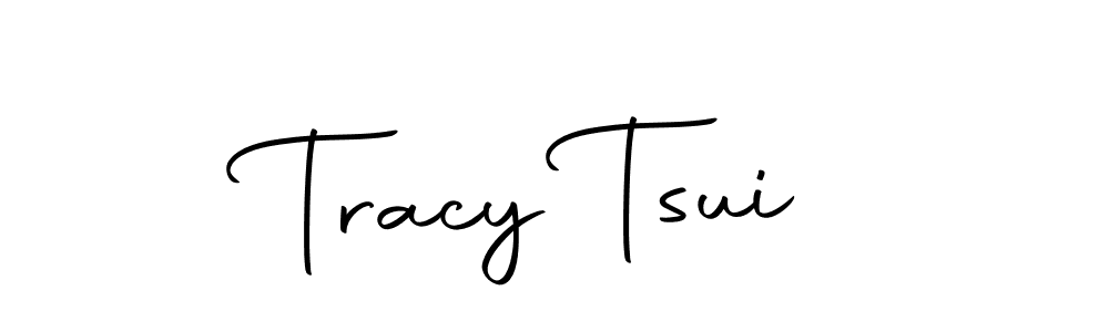 Design your own signature with our free online signature maker. With this signature software, you can create a handwritten (Autography-DOLnW) signature for name Tracy Tsui. Tracy Tsui signature style 10 images and pictures png