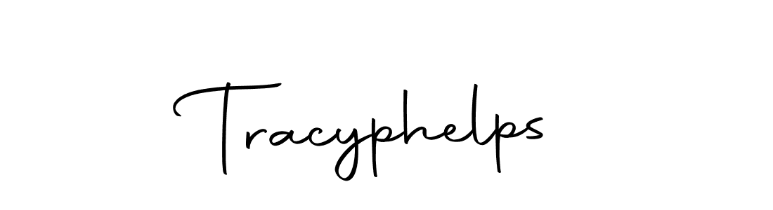 You should practise on your own different ways (Autography-DOLnW) to write your name (Tracyphelps) in signature. don't let someone else do it for you. Tracyphelps signature style 10 images and pictures png