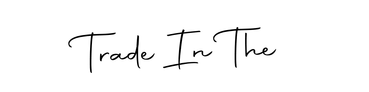 if you are searching for the best signature style for your name Trade In The. so please give up your signature search. here we have designed multiple signature styles  using Autography-DOLnW. Trade In The signature style 10 images and pictures png