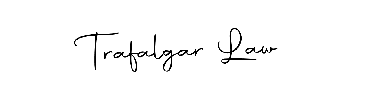 Design your own signature with our free online signature maker. With this signature software, you can create a handwritten (Autography-DOLnW) signature for name Trafalgar Law. Trafalgar Law signature style 10 images and pictures png