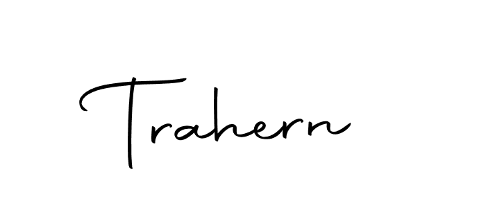 You can use this online signature creator to create a handwritten signature for the name Trahern. This is the best online autograph maker. Trahern signature style 10 images and pictures png