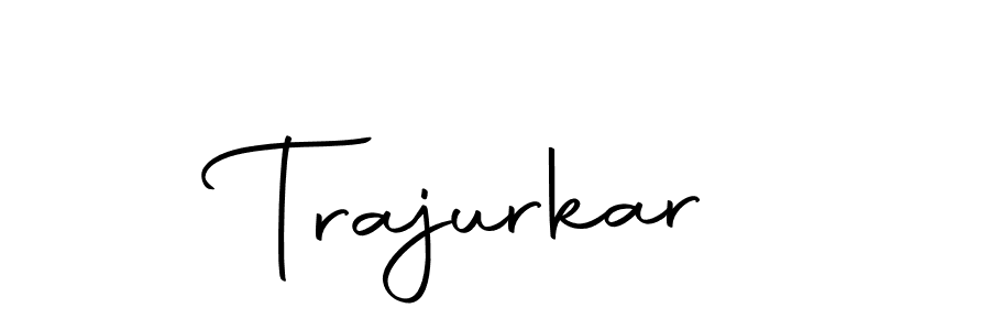 if you are searching for the best signature style for your name Trajurkar. so please give up your signature search. here we have designed multiple signature styles  using Autography-DOLnW. Trajurkar signature style 10 images and pictures png