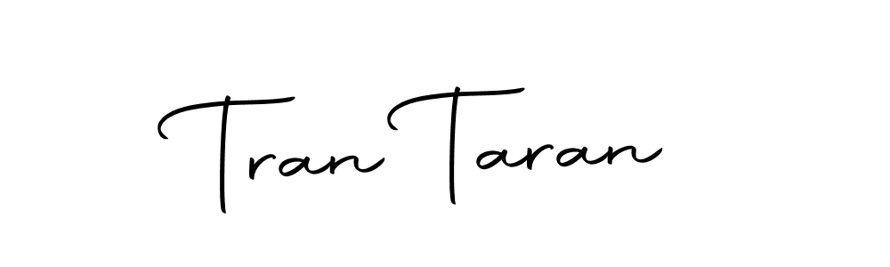 This is the best signature style for the Tran Taran name. Also you like these signature font (Autography-DOLnW). Mix name signature. Tran Taran signature style 10 images and pictures png