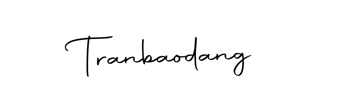 The best way (Autography-DOLnW) to make a short signature is to pick only two or three words in your name. The name Tranbaodang include a total of six letters. For converting this name. Tranbaodang signature style 10 images and pictures png