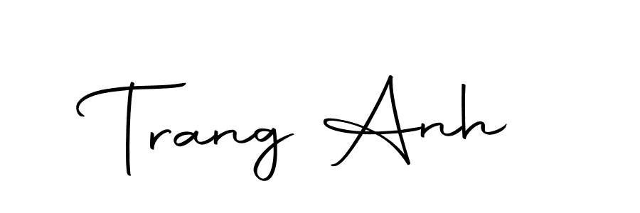 if you are searching for the best signature style for your name Trang Anh. so please give up your signature search. here we have designed multiple signature styles  using Autography-DOLnW. Trang Anh signature style 10 images and pictures png