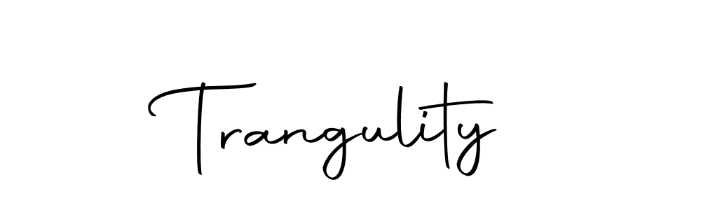 Trangulity stylish signature style. Best Handwritten Sign (Autography-DOLnW) for my name. Handwritten Signature Collection Ideas for my name Trangulity. Trangulity signature style 10 images and pictures png