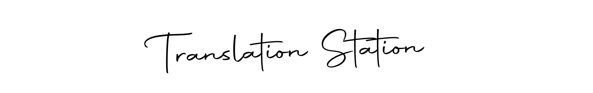 Best and Professional Signature Style for Translation Station. Autography-DOLnW Best Signature Style Collection. Translation Station signature style 10 images and pictures png