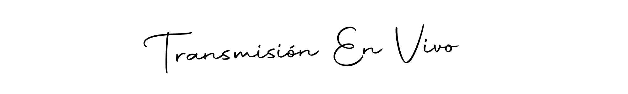 How to Draw Transmisión En Vivo signature style? Autography-DOLnW is a latest design signature styles for name Transmisión En Vivo. Transmisión En Vivo signature style 10 images and pictures png
