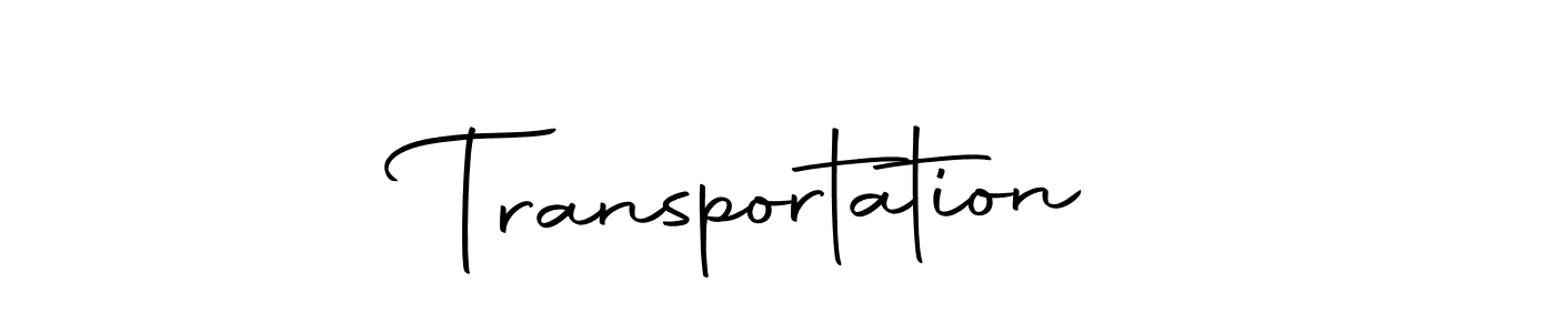 Make a beautiful signature design for name Transportation. With this signature (Autography-DOLnW) style, you can create a handwritten signature for free. Transportation signature style 10 images and pictures png