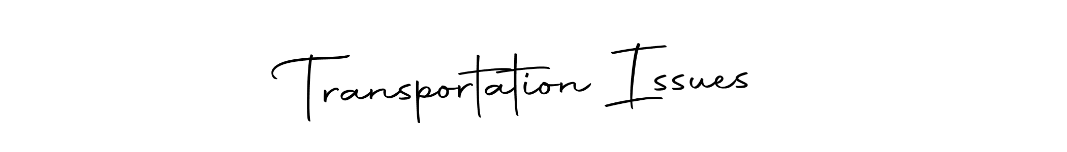Here are the top 10 professional signature styles for the name Transportation Issues. These are the best autograph styles you can use for your name. Transportation Issues signature style 10 images and pictures png