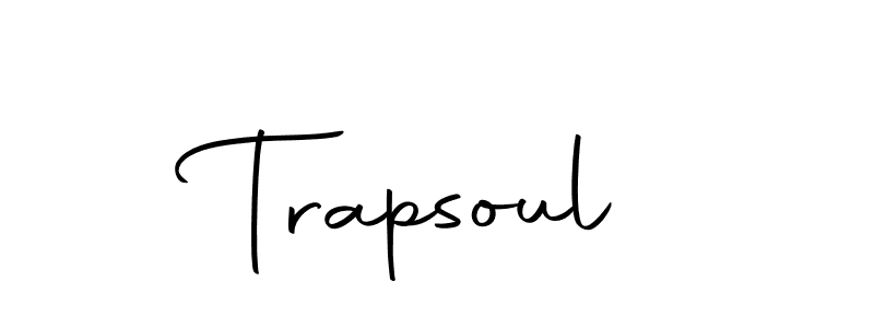 Design your own signature with our free online signature maker. With this signature software, you can create a handwritten (Autography-DOLnW) signature for name Trapsoul. Trapsoul signature style 10 images and pictures png