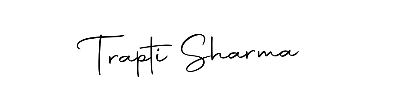 The best way (Autography-DOLnW) to make a short signature is to pick only two or three words in your name. The name Trapti Sharma include a total of six letters. For converting this name. Trapti Sharma signature style 10 images and pictures png